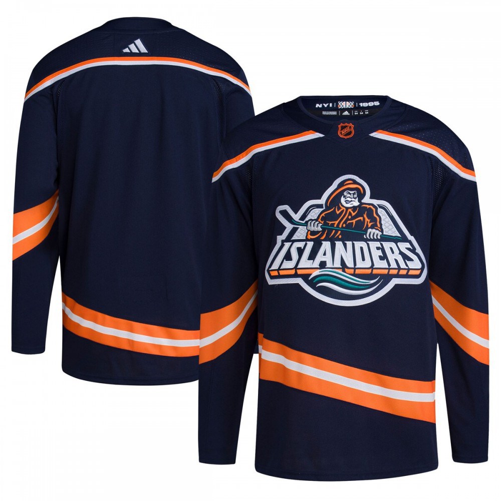 New York Islanders adidas Reverse Retro 2.0 Authentic Blank Jersey - Navy-Pro Kit Vault | Brand New 26/27 Sports Jerseys